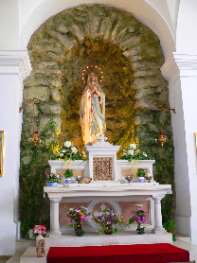 Marien Grotte unter der Kirche Marien Grotte unter der Kirche