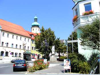 Stadtplatz von Waldmünchen