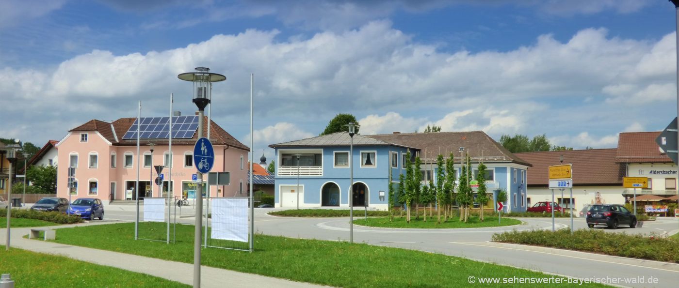Gemeinde Aldersbach im Klosterwinkel im Landkreis Passau Sehenswürdigkeiten in Aldersbach Ausflugsziele im Klosterwinkel