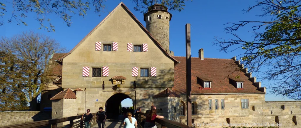 Altenburg in Bamberg Burg in Oberfranken Aussichtspunkt Bauwerk Bayern