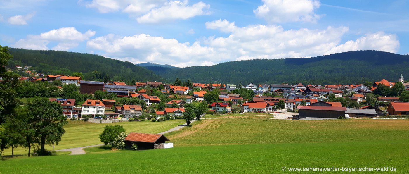 bodenmais-bayerischer-wald-ausflugsziele-unterkunft-ortsansicht