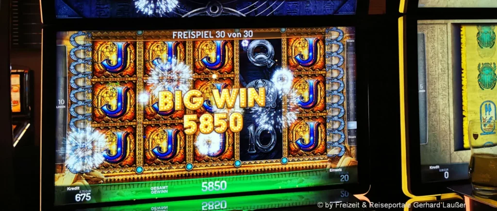 Casino Spielautomaten Glücksspiel Freispiele gewinnen