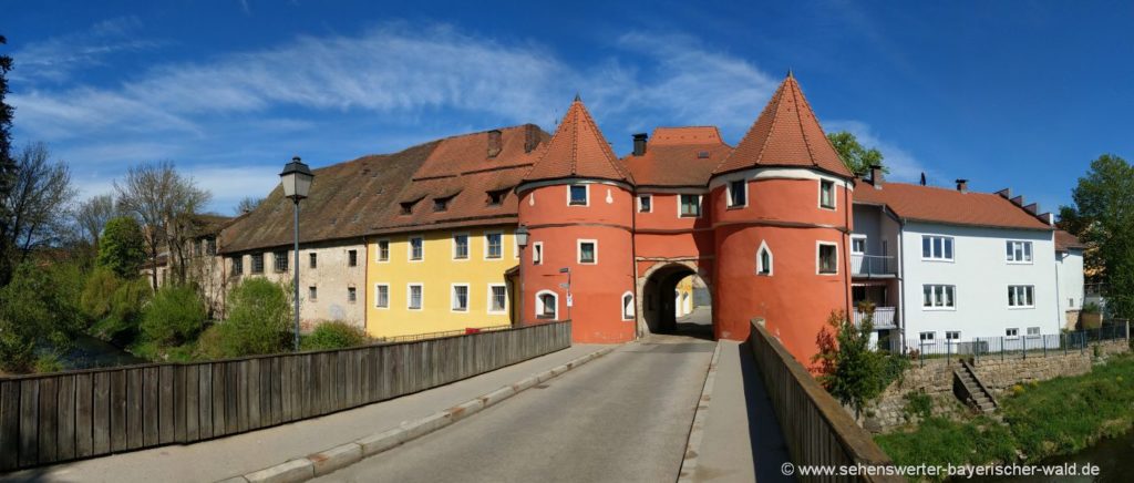 Ausflugsziele in Cham Sehenswürdigkeiten & Wahrzeichen Biertor