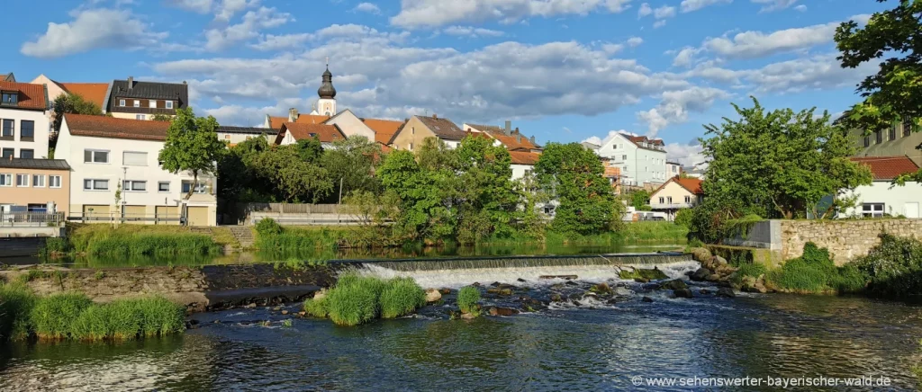 Sehenswürdigkeiten Cham Ausflugsziele Oberpfalz Freizeit Stadt Ansicht