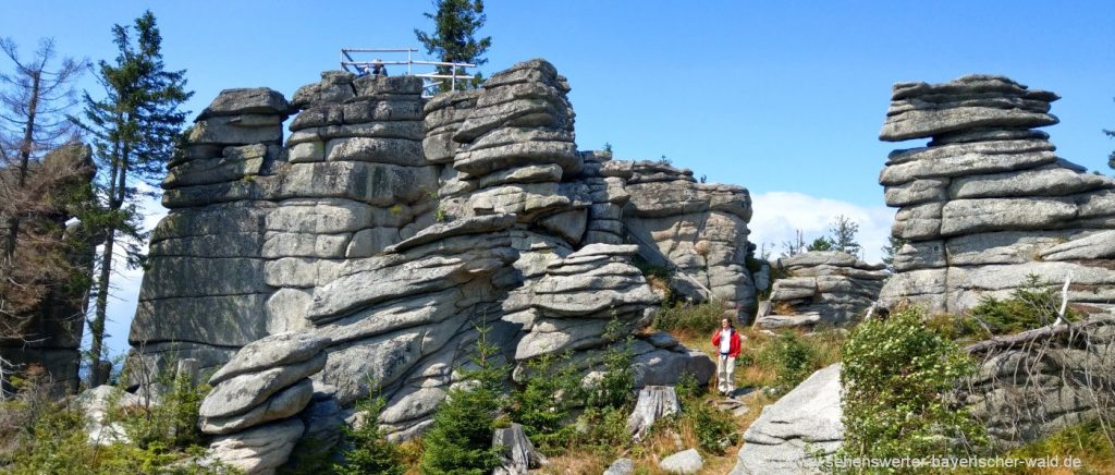 Wandern zum Dreisesselberg Neureichenau Bayerischer Wald