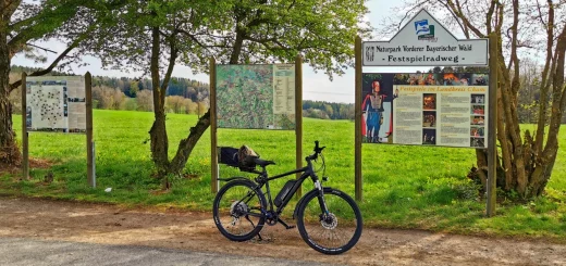 E-Bike Radtouren Oberpfalz Festspiel Radweg Infotafeln