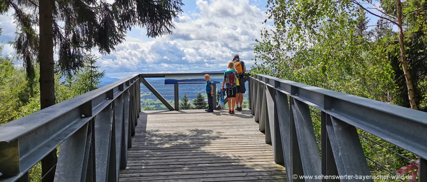 Aussichtsplattform Eck Skywalk Arnbruck Bayerischer Wald