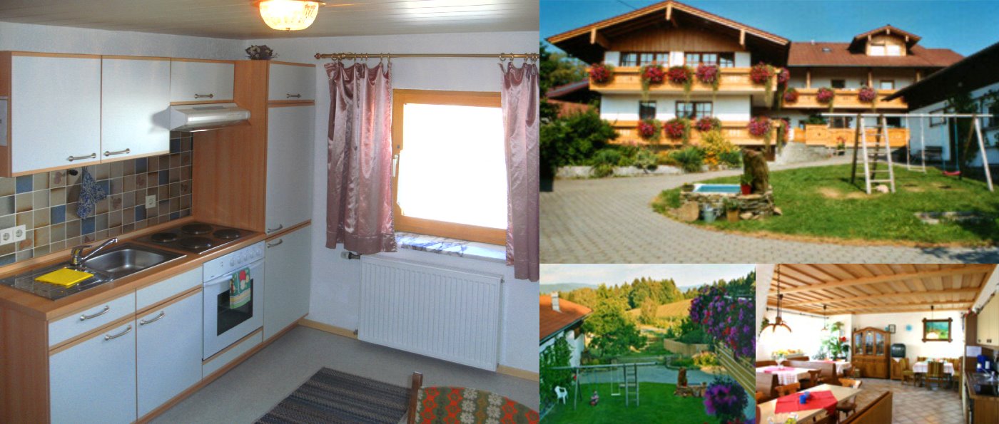 Bayerischer Wald Urlaub auf dem Bauernhof mit Frühstück Zimmer