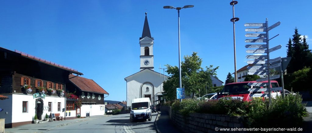 Sehenswürdigkeiten Elisabethszell Landkreis Straubing in Niederbayern