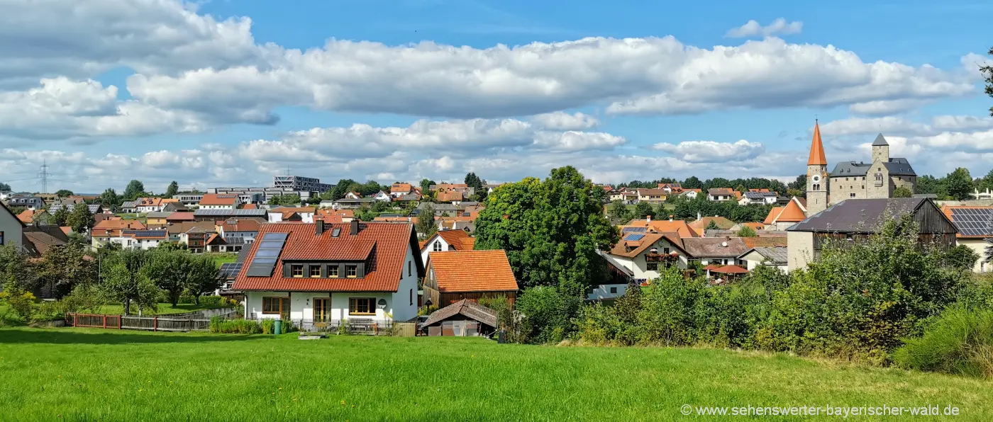 Ausflugsziele Falkenberg Sehenswürdigkeiten Oberpfalz Ferienort Burg Kirche