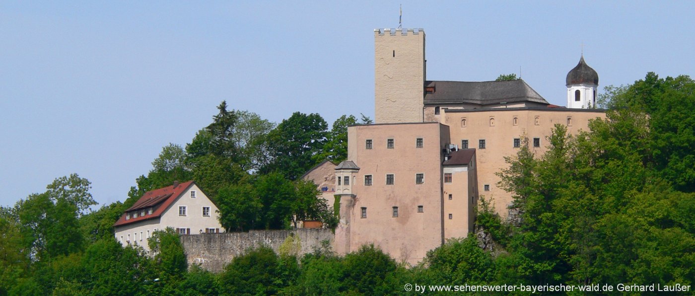 Bild Burg Falkenstein - Bayerischer Wald Burgen in Niederbayern & Oberpfalz