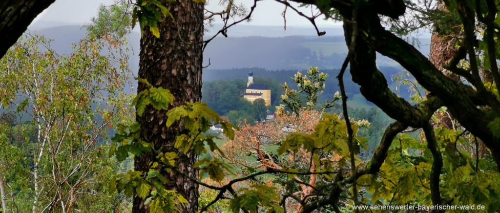 Wanderweg Falkenstein nach Marienstein Aussichtspunkt