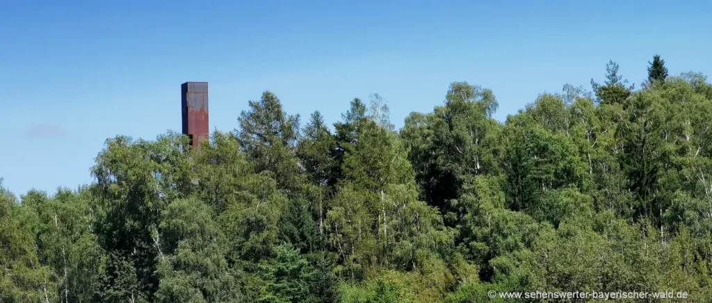 Aussichtsturm KZ Gedenkstätte Flossenbürg Steinbruch Turm