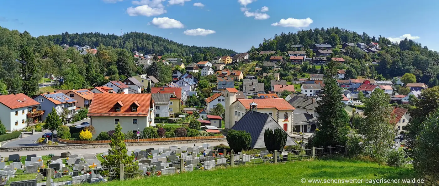 Sehenswürdigkeiten in Flossenbürg Ausflugsziele in der Oberpfalz