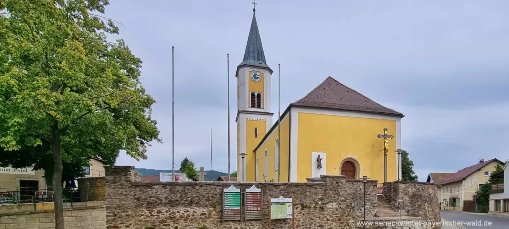 Sehenswürdigkeiten Gleißenberg die Pfarrkirche St. Bartholomäus