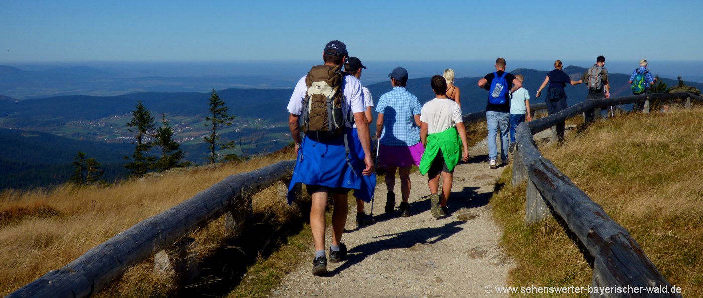 Hotels und Pensionen für Gruppen - Gruppenunterkünfte für Wandergruppen, Vereine, Firmen oder Freundegruppen gruppenreisen-bayerischer-wald-gruppenfreizeiten-deutschland-wanderurlaub