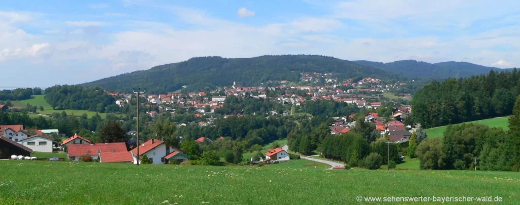 Übernachtung Passau & Umgebung - Hauzenberg Urlaub im Landkreis Passau - beliebtes Ausflugsziel Granitstadt Hauzenberg