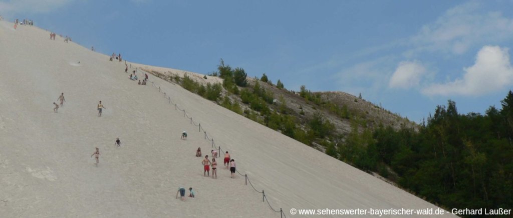 Freizeitpark Monte Kaolino in Hirschau Sandberg in der Oberpfalz