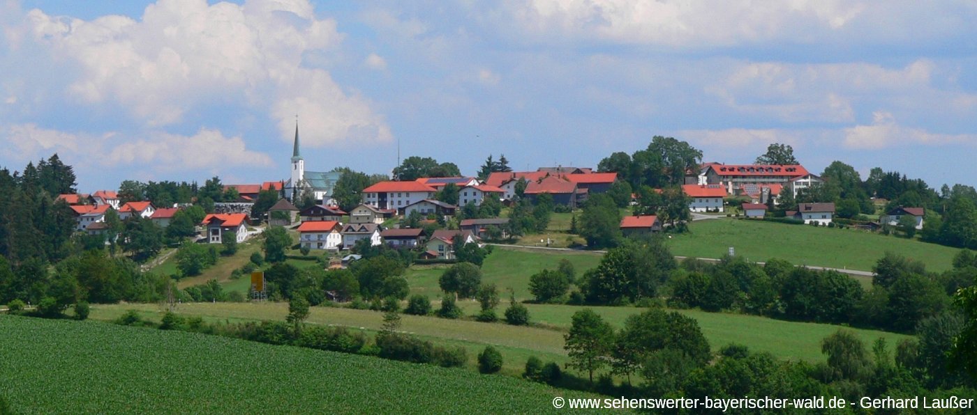 Hohenau Ausflugsziel im Landkreis Freyung Grafenau Erholungsort Hohenau im Landkreis Freyung Grafenau