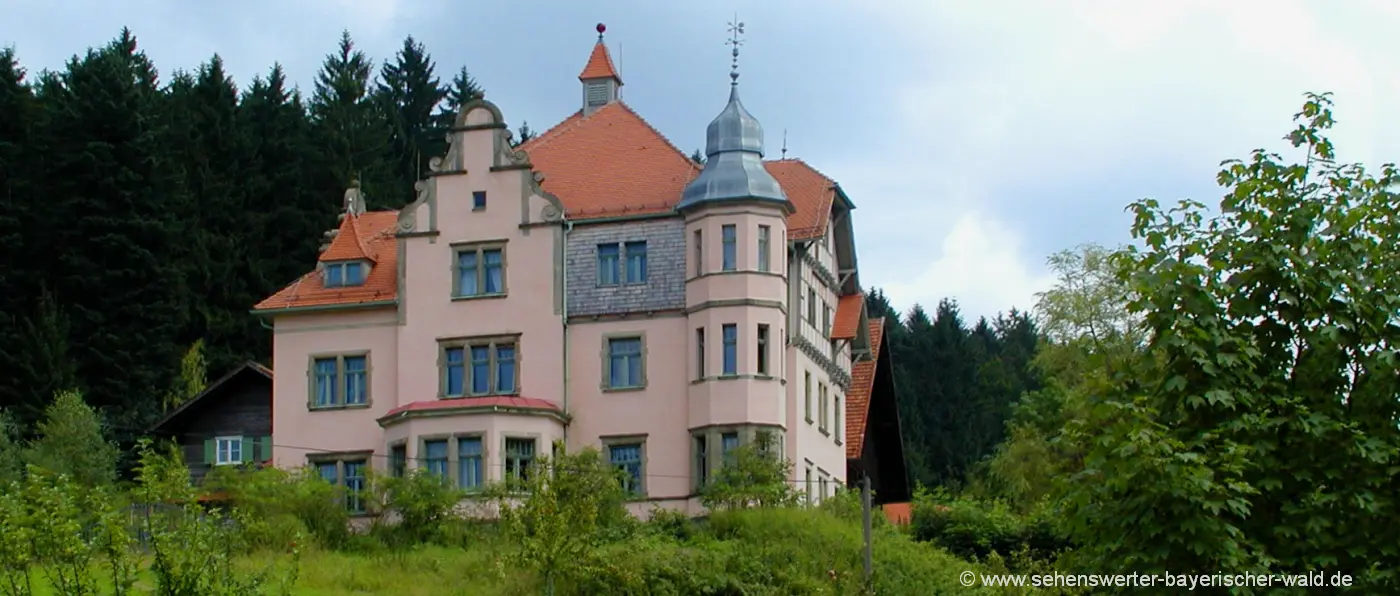 Märchenschloss und Gespensterschloss in Lambach Märchenschloss Lambach Gespensterschloss Bayerischer Wald
