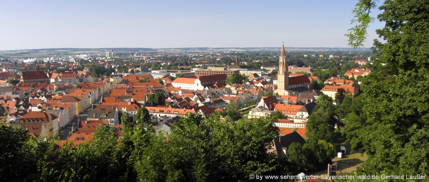 Reiseziel Landshut in Niederbayern Städtereisen Burg Trausnitz