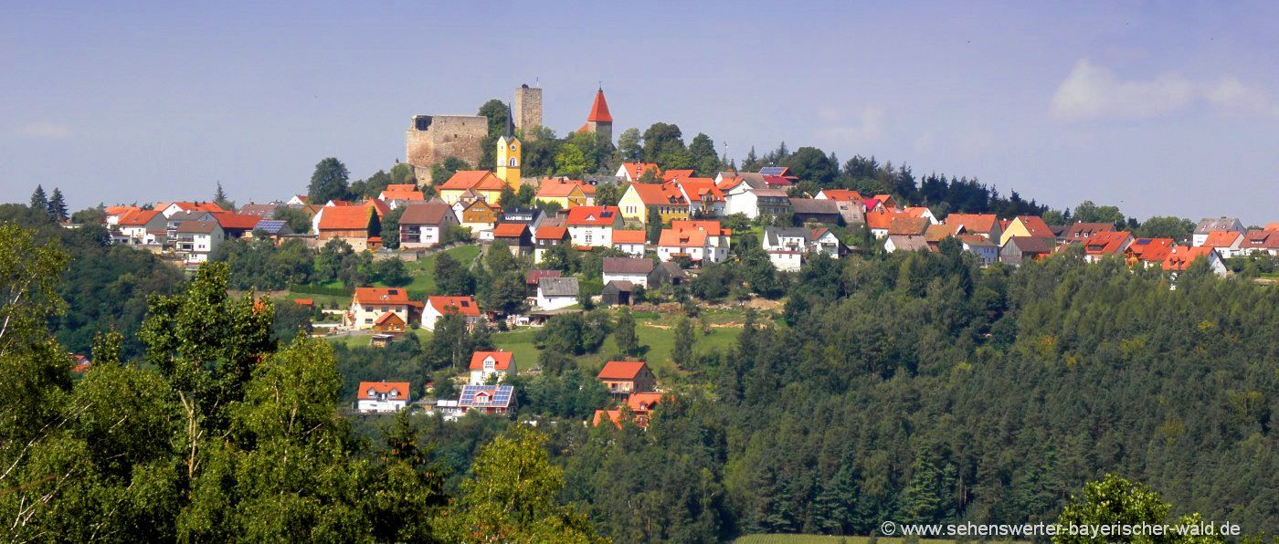 leuchtenberg-ortschaft-oberpfaelzer-wald-burgruine-ausflugsziele