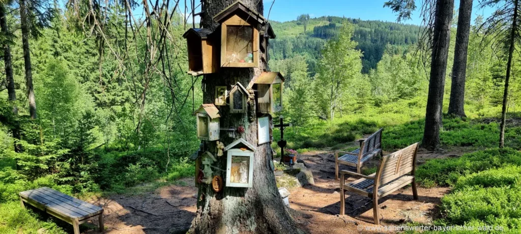 Hansl-Kreuz bei Lindberg Wallfahrtsort Bayerischer Wald Pilgerstätte