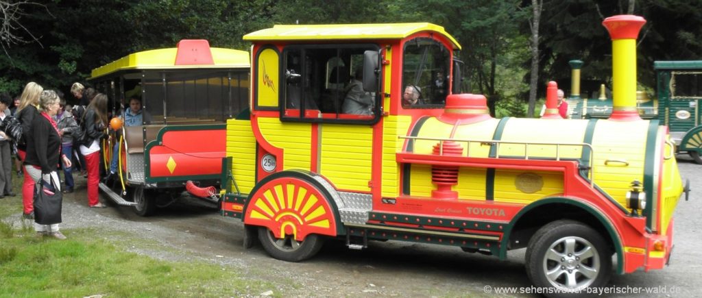 Arberseebahn zum kleinen Arbersee ab Lohberg Arberseebahn zum kleinen Arbersee ab Lohberg