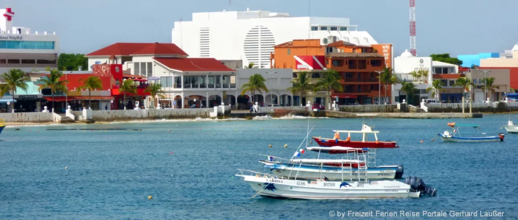 Mexiko Badeurlaub Cozumel Playa del Carmen Karibik Meer Küste