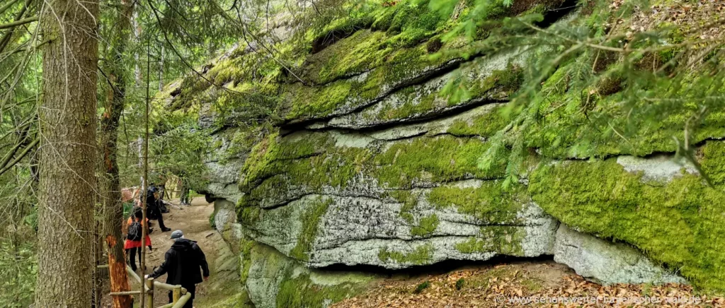 Rundweg zur Mariengrotte bei Dörfling - Grottenweg zum Schwammerlstein 