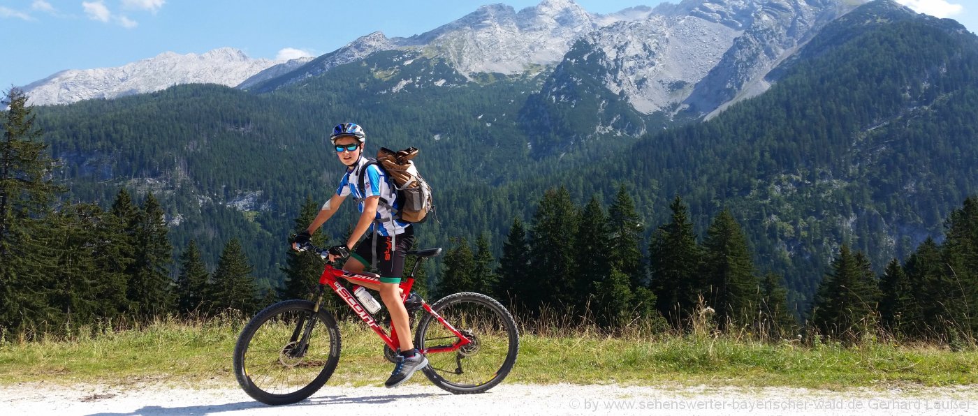 MTB Mehrtagestour Bayerischer Wald Unterkünfte für Mountainbike Wochenende in Bayern