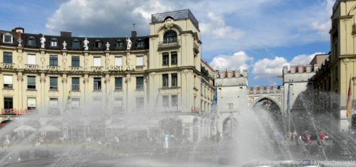 Highlights in München Sehenswürdigkeiten Innenstadt Wahrzeichen Stachus Karlsplatz