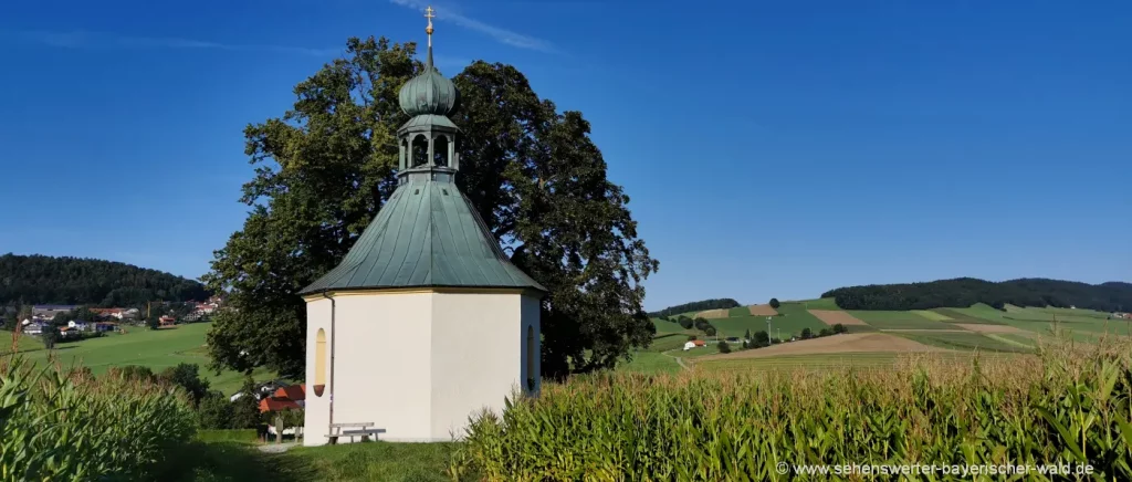 Sehenswürdigkeiten in Neukirchen hl. Blut die Sankt Anna Kapelle