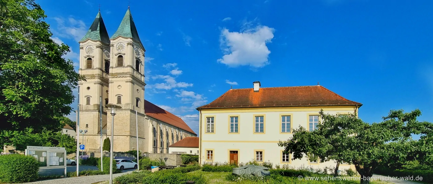 Sehenswürdigkeit in Niederalteich Klosterkirche Niederaltaich