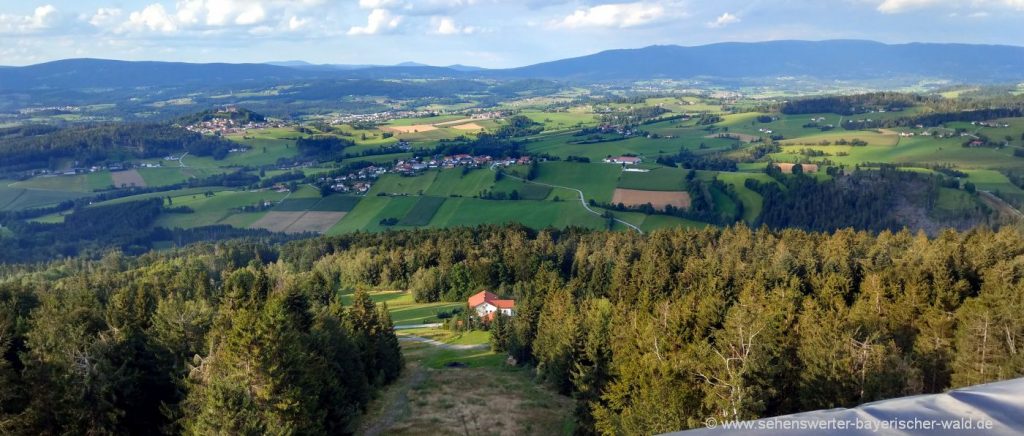 Aussichtsturm Oberfrauenwald bei Waldkirchen