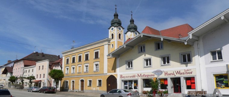 Sehenswürdigkeiten und Ausflugsziele in Obernzell Stadtansicht