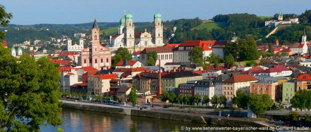 Ausflugsziele Landkreis Passau Sehenswürdigkeiten in Niederbayern