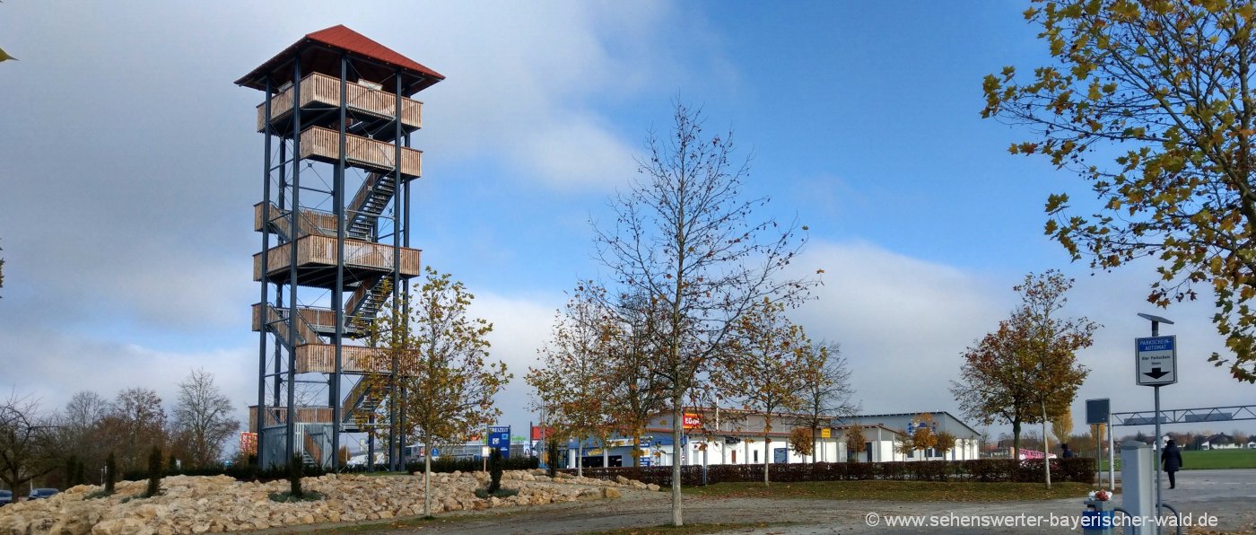 Aussichtsturm Römerturm - Sehenswürdigkeit in Pocking pocking-sehenswürdigkeiten-aussichtsturm-ausflugsziele