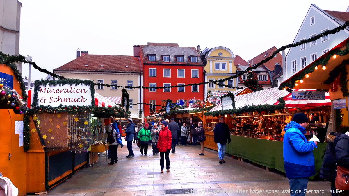 Christkindlmarkt in Regensburg die schönsten Weihnachtsmärkte Oberpfalz