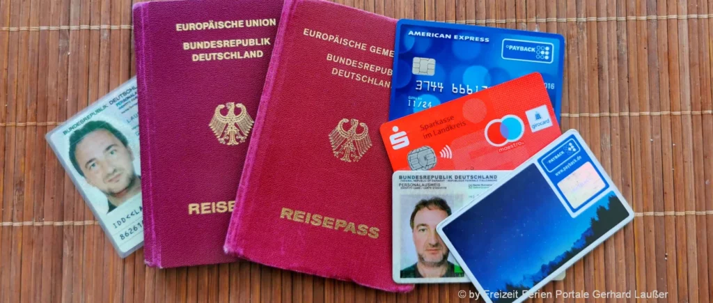 Reisedokumente Checkliste Zahlungsdienstleister Trustly Kreditkarte