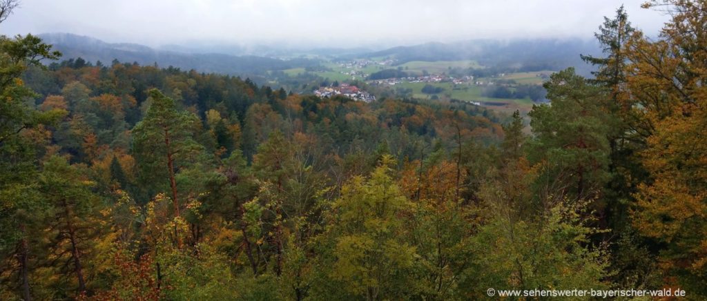 Saldenburg im Dreiburgenland Rundwanderweg Saldenburg und Burgruine Dießenstein