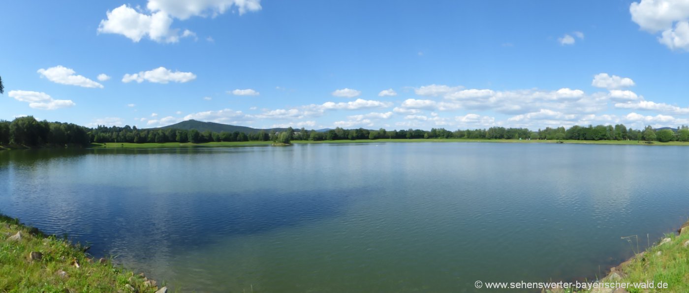 Bayerischer Wald Ferienhaus am Wasser in Bayern Eigener Seezugang, Boot, Angeln, Satzdorfer See