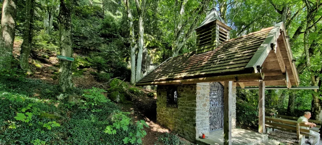 Kapelle Arnetstein Sehenswertes Ausflugsziel bei Schwarzach die Kapelle Arnetstein
