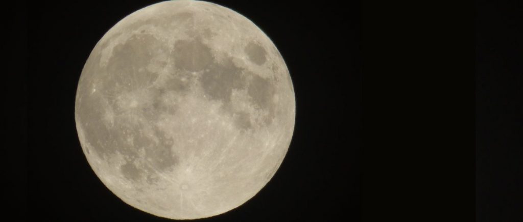 Bild vom Mond - Sternwarte + Planetarium Winzer in Niederbayern