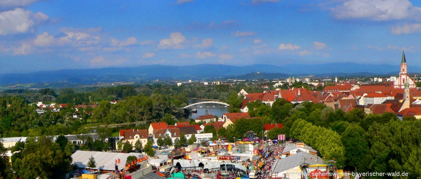 Ausflugsziele Straubing Sehenswürdigkeiten Donautal in Niederbayern