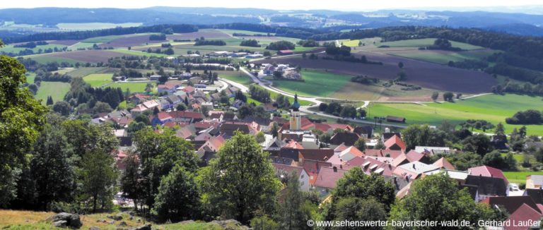 taennesberg-sehenswürdigkeiten-oberpfälzer-wald-ortsansicht