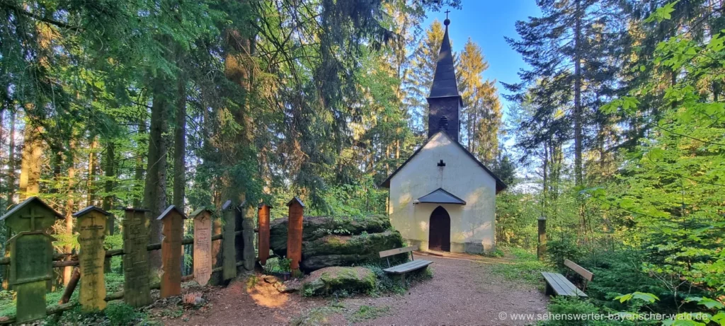 Waldkapelle Steinzen Teisnach Ausflugsziel bei Teisnach die Waldkapelle Steinzen