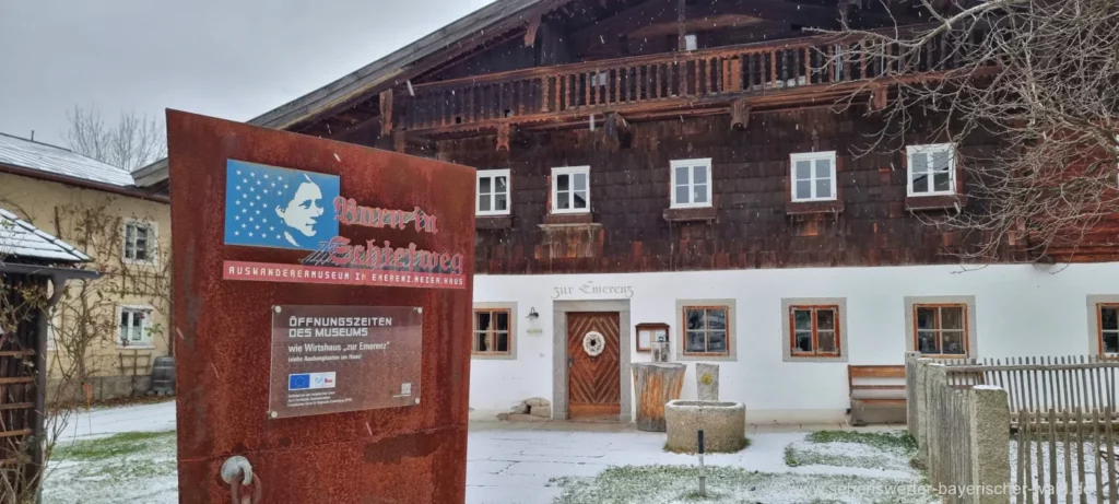 Attraktionen in Waldkirchen das Museum im Emerenz Meier Haus, Schiefweg