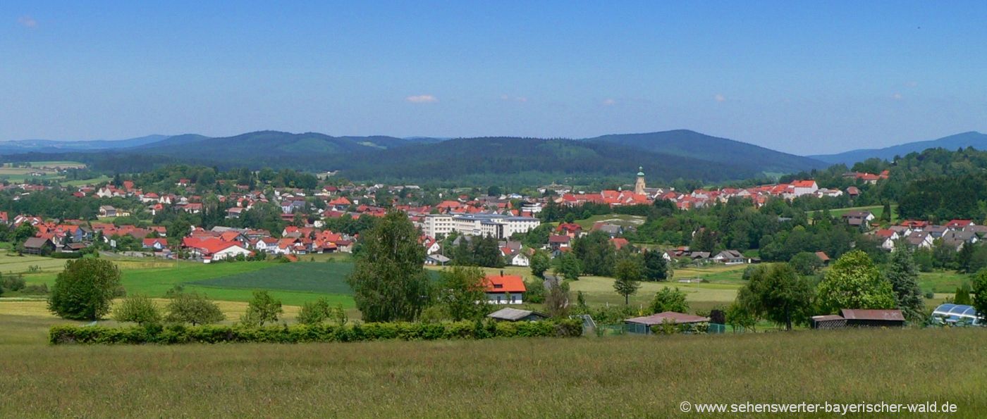 Wanderwege Waldmünchen wandern ab Ausgangspunkt Wanderparkplatz Keilbügerl