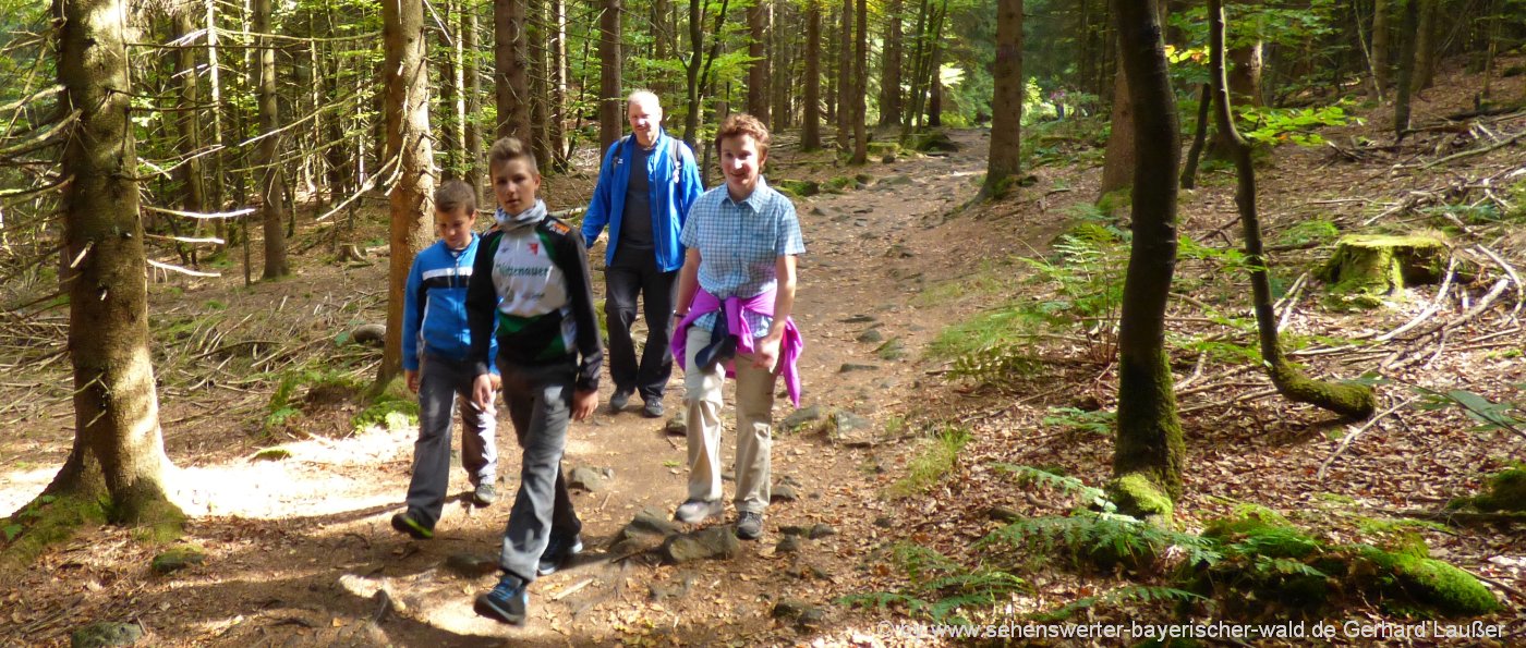 Wandern in Niederbayern Wandertipps in der Oberpfalz für Familien